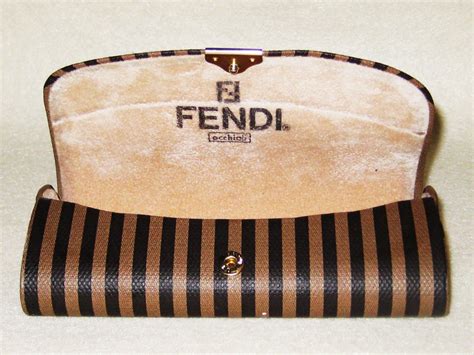 vintage fendi eyeglass case|fendi oversized glasses.